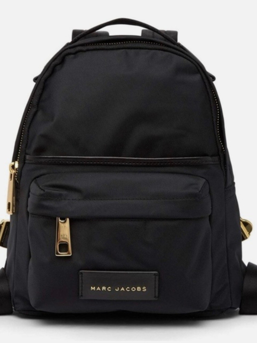 Marc Jacobs Black Mini Backpack with Gold Hardware NEW!